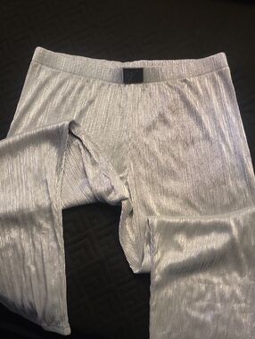 Victorias Secret Silver Metallic Lounge Underwear Pants